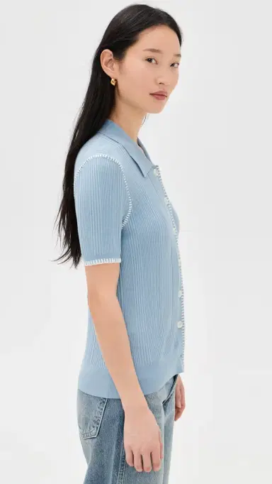rag & bone Harper hort leeve Cardigan ky | Thumbnail 4 rag & bone Harper hort leeve Cardigan ky | Thumbnail 4