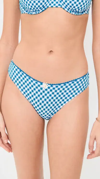 Solid & Striped The Daphne Bikini Bottoms Cosmic Blue | Thumbnail 2 Solid & Striped The Daphne Bikini Bottoms Cosmic Blue | Thumbnail 2