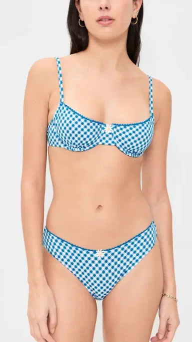 Solid & Striped The Daphne Bikini Bottoms Cosmic Blue | Thumbnail 4 Solid & Striped The Daphne Bikini Bottoms Cosmic Blue | Thumbnail 4