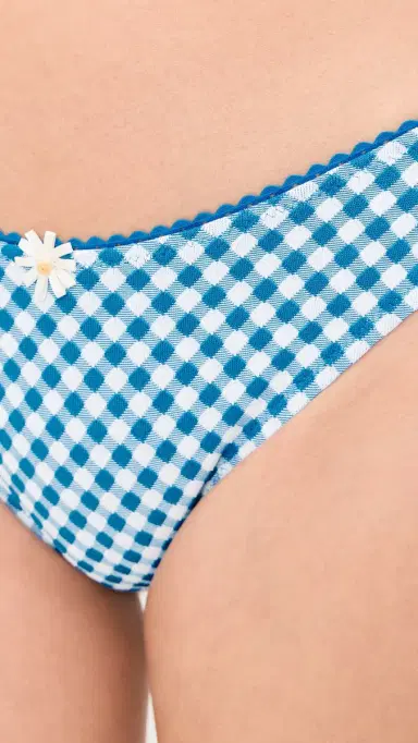 Solid & Striped The Daphne Bikini Bottoms Cosmic Blue | Thumbnail 5 Solid & Striped The Daphne Bikini Bottoms Cosmic Blue | Thumbnail 5