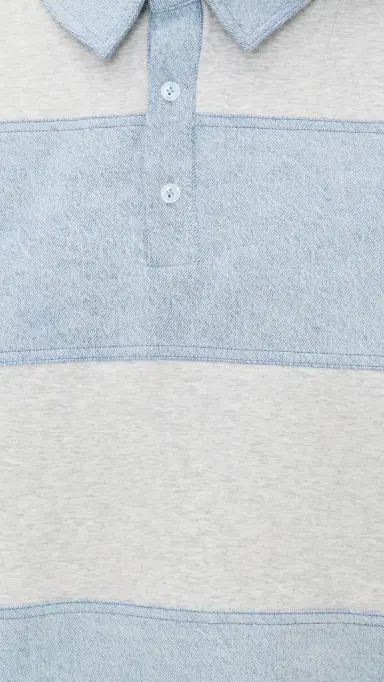 SEROYA Cher ixed edia Pullover Light Grey/Coastline | Thumbnail 6 SEROYA Cher ixed edia Pullover Light Grey/Coastline | Thumbnail 6