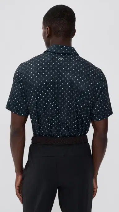 Rhone Drive Time Polo True Navy/White Club Print L | Thumbnail 3 Rhone Drive Time Polo True Navy/White Club Print L | Thumbnail 3