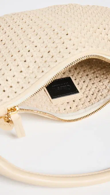 Clare V. Petit Moyen Messenger Cream Rattan One Size | Thumbnail 6 Clare V. Petit Moyen Messenger Cream Rattan One Size | Thumbnail 6