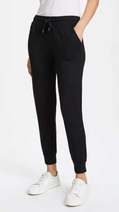 Splendid Brushed Sweatpants Black | Thumbnail 2 Splendid Brushed Sweatpants Black | Thumbnail 2