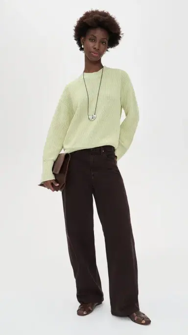 La Ligne Calvin Sweater Celadon | Thumbnail 5 La Ligne Calvin Sweater Celadon | Thumbnail 5