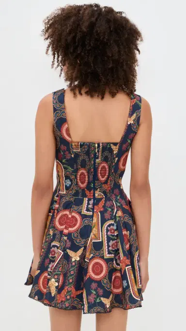 Agua Bendita Kristen Mini Dress Multicolor | Thumbnail 3 Agua Bendita Kristen Mini Dress Multicolor | Thumbnail 3