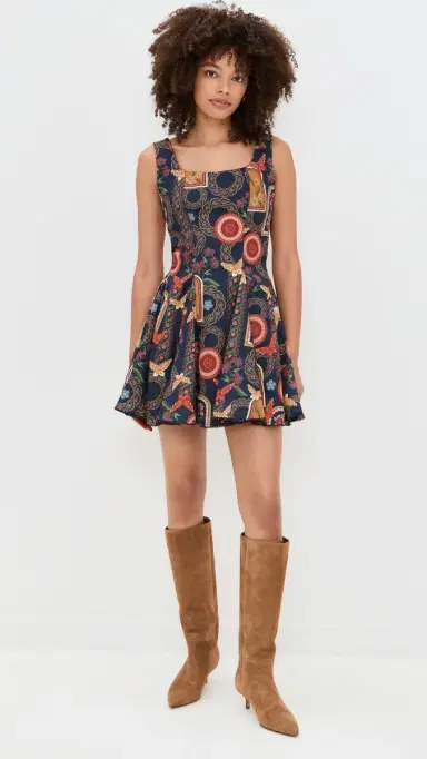 Agua Bendita Kristen Mini Dress Multicolor | Thumbnail 5 Agua Bendita Kristen Mini Dress Multicolor | Thumbnail 5