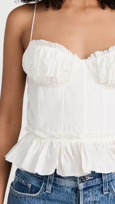 En Saison Raina Bustier Top Off White L | Thumbnail 6 En Saison Raina Bustier Top Off White L | Thumbnail 6