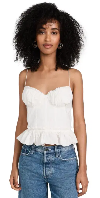 En Saison Raina Bustier Top Off White L | Thumbnail 1 En Saison Raina Bustier Top Off White L | Thumbnail 1