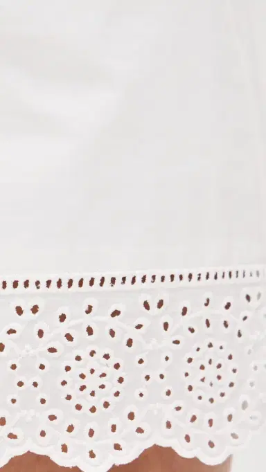 By Malene Birger Greta Shorts Pure White | Thumbnail 6 By Malene Birger Greta Shorts Pure White | Thumbnail 6