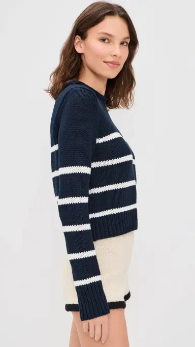 La Ligne Mini Marina Sweater Navy/Cream | Thumbnail 4 La Ligne Mini Marina Sweater Navy/Cream | Thumbnail 4