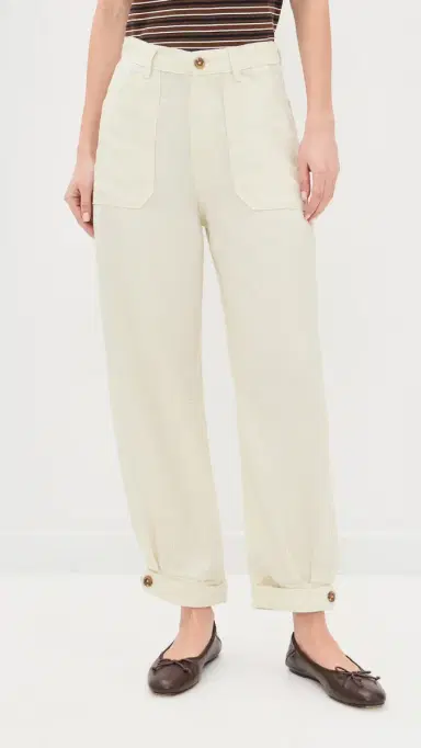 DL1961 Taylor Relaxed Barrel High Rise Linen Ankle Trousers | Thumbnail 2 DL1961 Taylor Relaxed Barrel High Rise Linen Ankle Trousers | Thumbnail 2