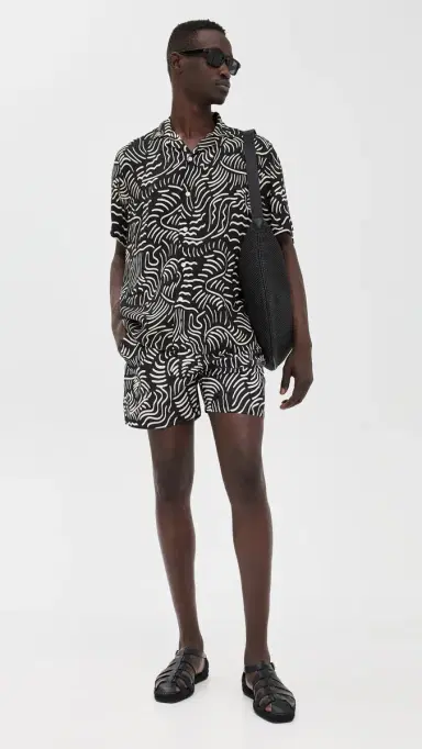 OAS Tar Lorenzo wim Shorts 5 Black | Thumbnail 5 OAS Tar Lorenzo wim Shorts 5 Black | Thumbnail 5