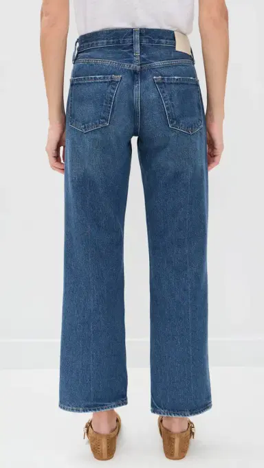 Citizens of Humanity Faye Vintage Straight Jeans Azure Blue | Thumbnail 3 Citizens of Humanity Faye Vintage Straight Jeans Azure Blue | Thumbnail 3