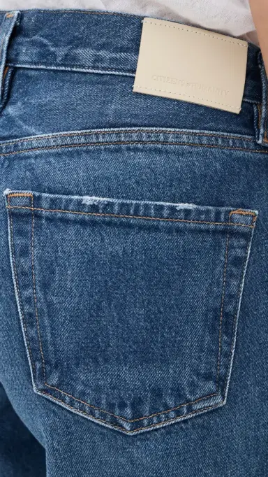 Citizens of Humanity Faye Vintage Straight Jeans Azure Blue | Thumbnail 6 Citizens of Humanity Faye Vintage Straight Jeans Azure Blue | Thumbnail 6