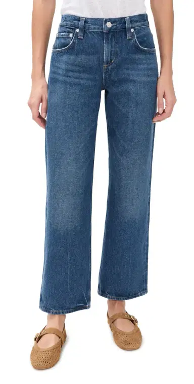 Citizens of Humanity Faye Vintage Straight Jeans Azure Blue | Thumbnail 1 Citizens of Humanity Faye Vintage Straight Jeans Azure Blue | Thumbnail 1
