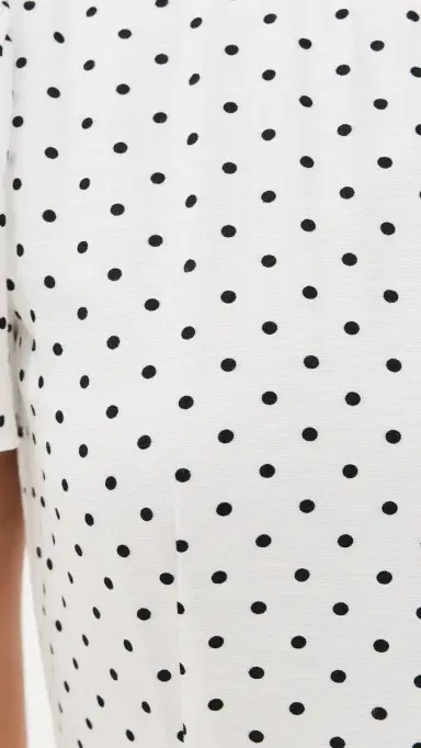 LE BOP Georgia Dress White Dot | Thumbnail 6 LE BOP Georgia Dress White Dot | Thumbnail 6