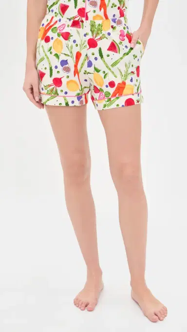 BedHead PJs Short Two-Piece Pajama Set Organic Garden | Thumbnail 5 BedHead PJs Short Two-Piece Pajama Set Organic Garden | Thumbnail 5