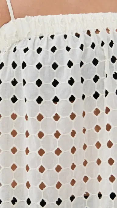 LE BOP Camille Dress Ivory Eyelet M | Thumbnail 6 LE BOP Camille Dress Ivory Eyelet M | Thumbnail 6