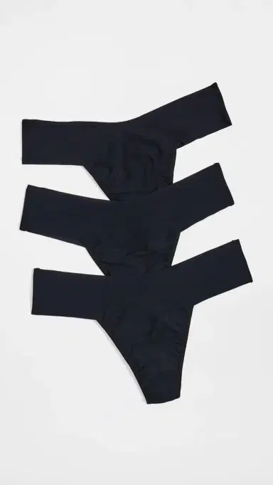 Hanky Panky Breathe Natural Rise 3 Pack Black L | Thumbnail 2 Hanky Panky Breathe Natural Rise 3 Pack Black L | Thumbnail 2