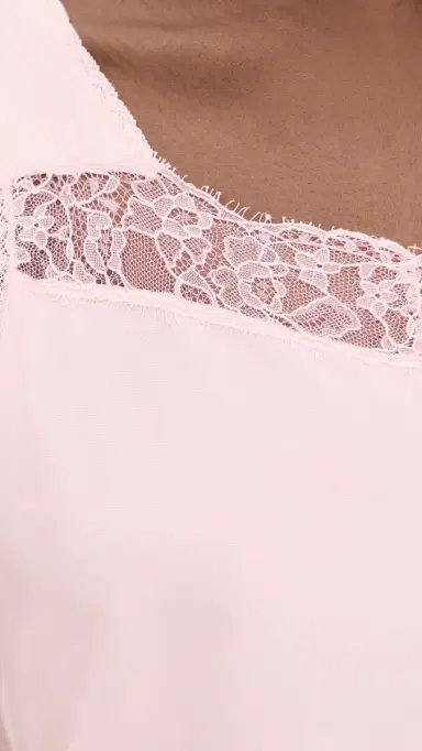 MM6 Maison Margiela Lace Top Pink | Thumbnail 6 MM6 Maison Margiela Lace Top Pink | Thumbnail 6