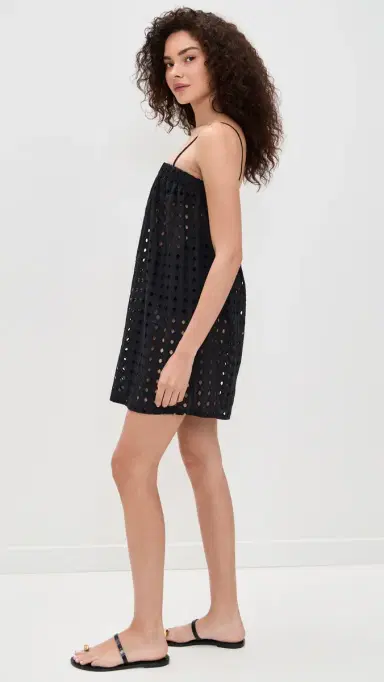 LE BOP Camille Dress Black Eyelet | Thumbnail 4 LE BOP Camille Dress Black Eyelet | Thumbnail 4