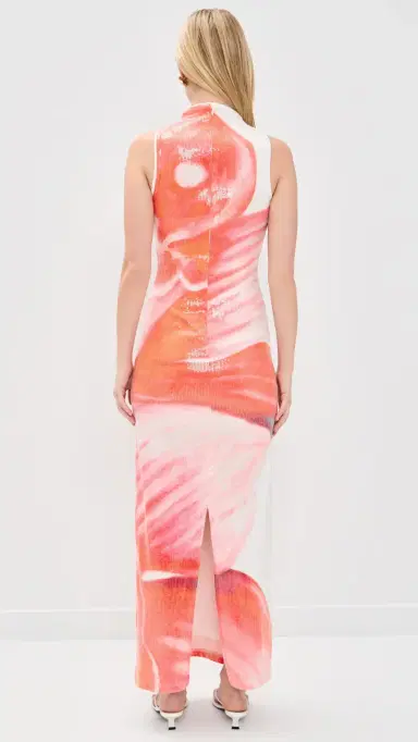 Significant Other Lucinda Maxi Dress Tangerine Bloom | Thumbnail 3 Significant Other Lucinda Maxi Dress Tangerine Bloom | Thumbnail 3