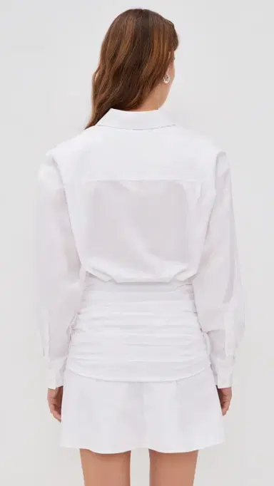 Staud Indya Mini Dress White 12 | Thumbnail 3 Staud Indya Mini Dress White 12 | Thumbnail 3