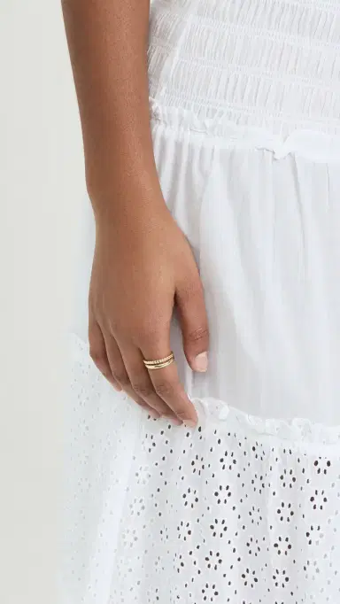 Playa Lucila mocked Skirt White Eyelet | Thumbnail 6 Playa Lucila mocked Skirt White Eyelet | Thumbnail 6