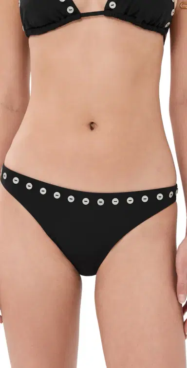 STAUD Gemma Bikini Bottoms Black | Thumbnail 1 STAUD Gemma Bikini Bottoms Black | Thumbnail 1