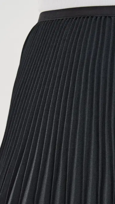 Jenni Kayne Pleated Skirt Black | Thumbnail 6 Jenni Kayne Pleated Skirt Black | Thumbnail 6