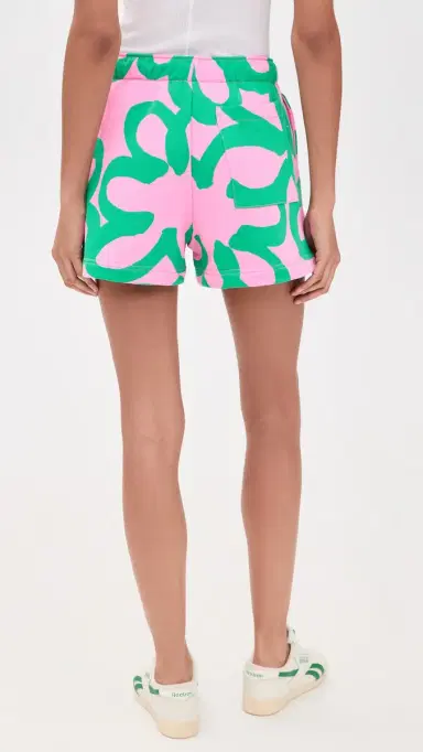 Marimekko Miksaus Jttikukka Kioski shorts Light Pink/Green | Thumbnail 3 Marimekko Miksaus Jttikukka Kioski shorts Light Pink/Green | Thumbnail 3