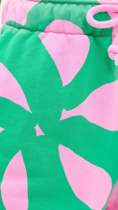 Marimekko Miksaus Jttikukka Kioski shorts Light Pink/Green | Thumbnail 6 Marimekko Miksaus Jttikukka Kioski shorts Light Pink/Green | Thumbnail 6