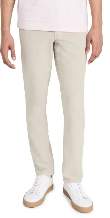 Faherty Stretch Terry 5 Pocket Pants Stone 28 | Thumbnail 1 Faherty Stretch Terry 5 Pocket Pants Stone 28 | Thumbnail 1