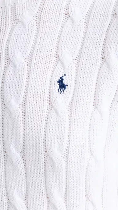 Polo Ralph Lauren Cotton Julianna Long Sleeve Pullover White | Thumbnail 6 Polo Ralph Lauren Cotton Julianna Long Sleeve Pullover White | Thumbnail 6