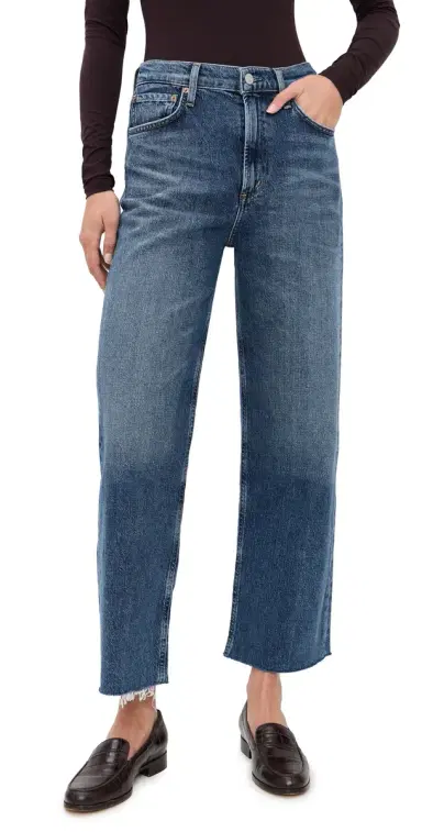 AGOLDE Ren High Rise Wide Leg Jeans Chord | Thumbnail 1 AGOLDE Ren High Rise Wide Leg Jeans Chord | Thumbnail 1
