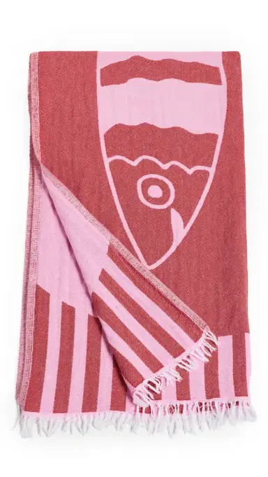 Hat Attack Novelty Turkish Towel Pink/Red One Size | Thumbnail 5 Hat Attack Novelty Turkish Towel Pink/Red One Size | Thumbnail 5