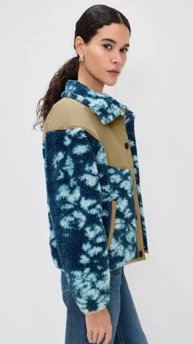 Polo Ralph Lauren Jacquard Knit Long Sleeve Funnel Neck Jacket | Thumbnail 4 Polo Ralph Lauren Jacquard Knit Long Sleeve Funnel Neck Jacket | Thumbnail 4