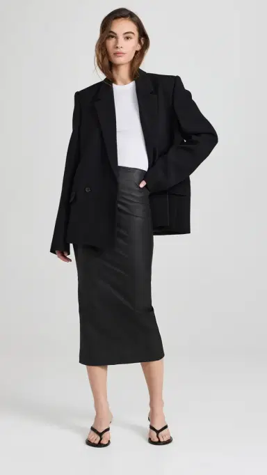 Sprwmn Tube Skirt Black | Thumbnail 5 Sprwmn Tube Skirt Black | Thumbnail 5