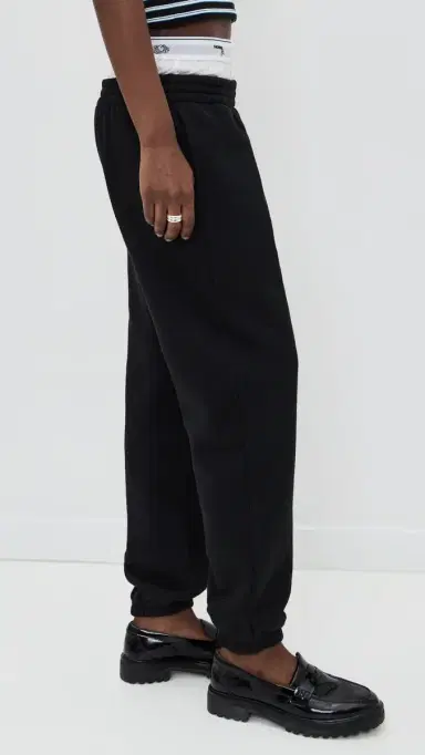 Hommegirls Homme Girls x Fruit of the Loom Boxer Sweatpants Black | Thumbnail 4 Hommegirls Homme Girls x Fruit of the Loom Boxer Sweatpants Black | Thumbnail 4