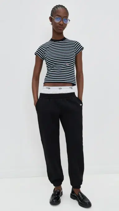 Hommegirls Homme Girls x Fruit of the Loom Boxer Sweatpants Black | Thumbnail 5 Hommegirls Homme Girls x Fruit of the Loom Boxer Sweatpants Black | Thumbnail 5