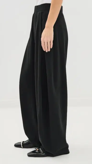 Tibi Petite Lightweight Sweatshirting Winslow Pants Black L | Thumbnail 4 Tibi Petite Lightweight Sweatshirting Winslow Pants Black L | Thumbnail 4