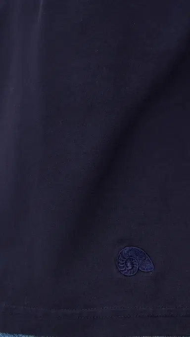 Aaron Levine Crew T-shirt Navy L | Thumbnail 6 Aaron Levine Crew T-shirt Navy L | Thumbnail 6