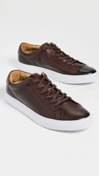 Polo Ralph Lauren Jermain II Leather Sneakers Polo Brown 9 | Thumbnail 5 Polo Ralph Lauren Jermain II Leather Sneakers Polo Brown 9 | Thumbnail 5