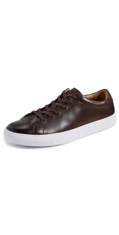 Polo Ralph Lauren Jermain II Leather Sneakers Polo Brown 9 | Thumbnail 1 Polo Ralph Lauren Jermain II Leather Sneakers Polo Brown 9 | Thumbnail 1
