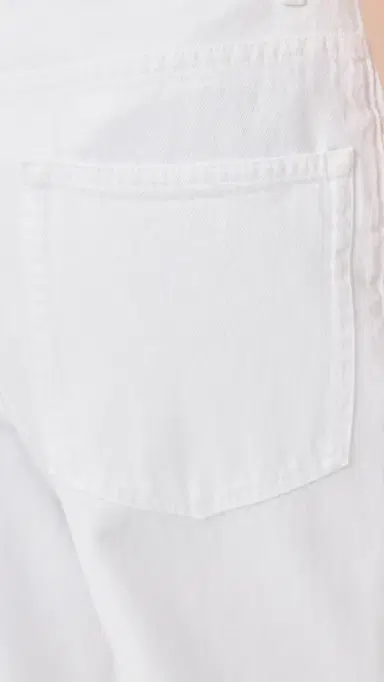 Róhe Baggy Fit Turn-Up Denim Jeans Optic White | Thumbnail 6 Róhe Baggy Fit Turn-Up Denim Jeans Optic White | Thumbnail 6