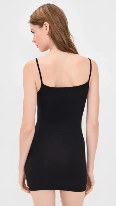 Éterne 90's Tank Mini Dress Black | Thumbnail 3 Éterne 90's Tank Mini Dress Black | Thumbnail 3