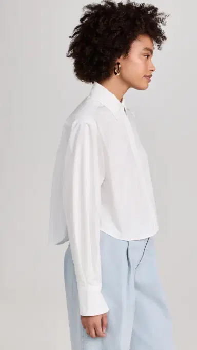 Simkhai Renata Blouse White S | Thumbnail 4 Simkhai Renata Blouse White S | Thumbnail 4