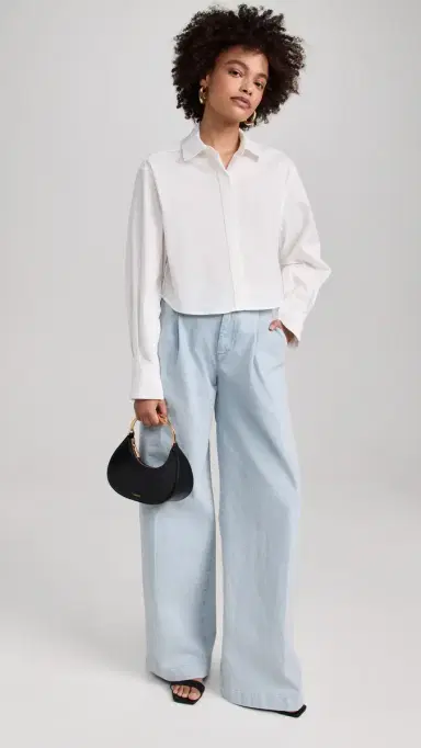 Simkhai Renata Blouse White S | Thumbnail 5 Simkhai Renata Blouse White S | Thumbnail 5