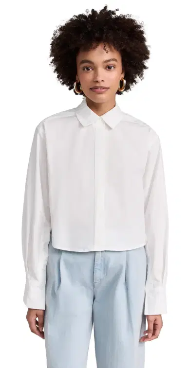 Simkhai Renata Blouse White S | Thumbnail 1 Simkhai Renata Blouse White S | Thumbnail 1